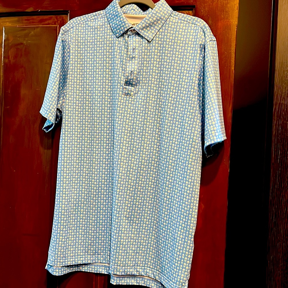 Men’s Straight Down Golf Polo Small